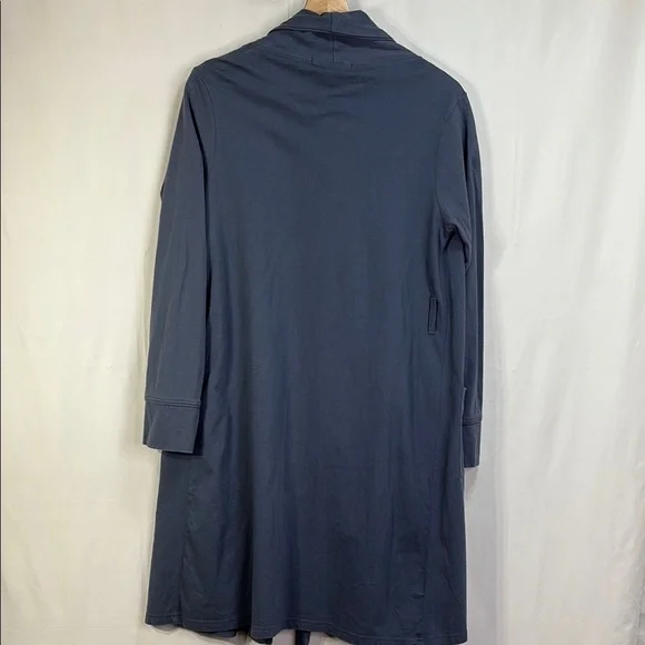 📣Pact Women's Blue organic cotton Robe - Picture 3 of 3